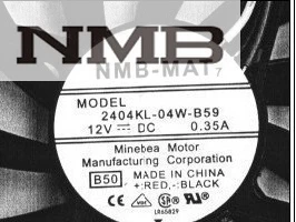 Для NMB 2404KL-04W-B59 6010 60 мм 6 см вентилятор DC 12V 0.35A серверный инвертор охлаждающий вентилятор